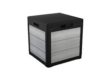 Keter Denali 30 Gallon Resin Deck Box for Patio Furniture, Pool Accessories, ... picture