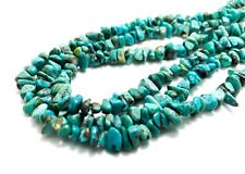 Genuine Natural Arizona Turquoise Smooth Rough Nugget Chip Gemstone Beads PGS339 picture