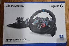 Logitech G29 Driving Force Racing Wheel and Floor Pedals PS5, PS4, PC, Mac Black picture