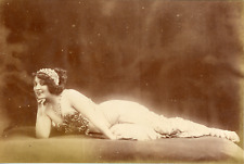 Régina Badet (1876-1949 Vintage Albumen Print, Mounted, Régina Badet (1876-1949) picture
