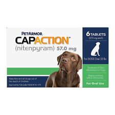CapAction Oral Flea Treatment For Dogs 25+ lbs, 6ct picture