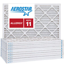 14x20x1 AC and Furnace Air Filter by Aerostar - MERV 11, Box of 12 picture