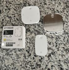 (all 4) IKEA Smart Remote controls, (2) stainless steel & (2) White +batteries picture