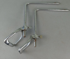 Vintage Antique Medical Doctor's Office Exam Table Gynecology OBGYN Stirrups picture