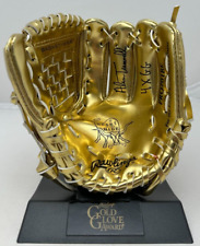 Alan Trammell Signed Rawlings Mini Gold Glove 4x GG Insc BAS COA 893 picture