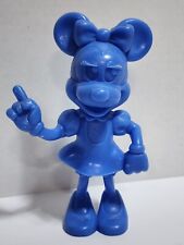 Minnie Mouse Walt Disney Prod Louis Marx Co Blue Molded Toy 1970s Figurine picture