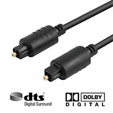 6FT Premium Digital Audio Optical Optic Fiber Cable Toslink SPDIF Cord 6 ft HD picture