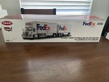 1:50 Peterbilt Model 579 Single Axle Day Cab tractor With 2 wabash 28’ Pup Trail picture