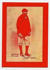 1914 Baltimore News RED Rookie Reprint Card - Babe Ruth - Baltimore Orioles picture