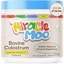 Miracle Moo Colostrum Powder | Unflavored Grass-fed Colostrum 60 Servings picture