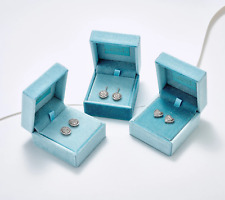 Affinity Diamonds Heart, Oval and Drop Boxed Earring Gifts, QVC retail for $200+ picture