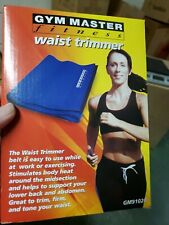NEW Gym Master Fitness Waist Trimmer Belt Adjustable Size Lose Weight Trim Down  picture
