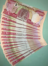 HALF MILLION IRAQI DINAR 20x 25000 Iraqi Dinar UNCirculated Guaranteed Authentic picture