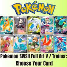 Pokemon SWSH Full Arts: Choose Your Card Ultra Rare English NM FA V & Trainers picture
