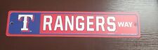 New Texas Rangers Street Sign 4
