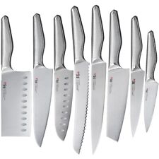8Pcs TURWHO Kitchen Santoku Slicing Knife German Stainless Steel Chef Chopper picture
