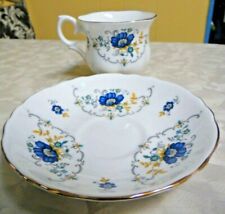 Vintage Crown Staffordshire England Cup & Saucer Cups picture