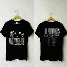 Vintage 1984 The Pretenders Usa Tour T-Shirt Double Sides For Fans NH6509 picture