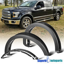 Fit 2021-2023 Ford F150 F-150 Black Factory Style Fender Flares Wheel Protectors picture