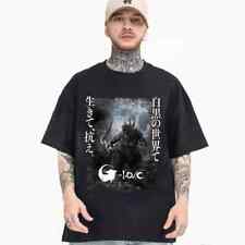 Godzilla Minus One Black & White Version tShirt, Vintage Japanese Godzilla Shirt picture