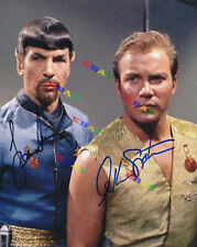 Leonard Nimoy & William Shatner Star Trek Autographed Signed 8x10 Photo REPRINT picture