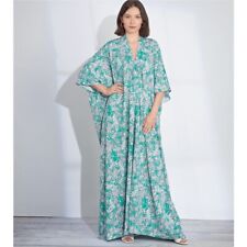 Simplicity 8877 XS-XL EASY Caftan Dress Maxi Muumuu Retro House Dress Pattern picture