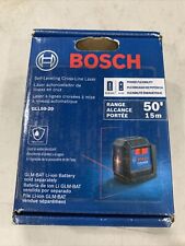Bosch GLL50-20 50 ft. Cross Line Laser Level Self Leveling with VisiMax Tech NEW picture