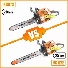 72cc Chainsaw Gas Power with 20'' 25'' 28'' Bar and Chain Compatible with MS 381 picture