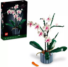 LEGO Icons Orchid 10311 Artificial Plant Building Set with Flowers, Home Décor picture