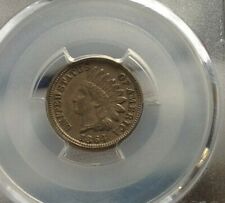 1864 PCGS AU55 Bronze One Cent Indian Head DDO Variety Coin picture