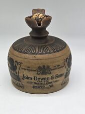Antique Royal Doulton Dewar's & Sons Whiskey Advertising Stoneware Flask Jug  picture