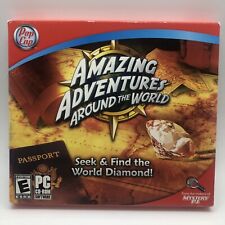 Amazing Adventures: Around the World Hidden Object PC Game CD-ROM NEW picture