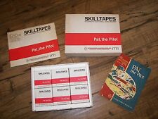 Vintage  Pat The Pilot - 16 Skilltapes and Book - 1961 picture