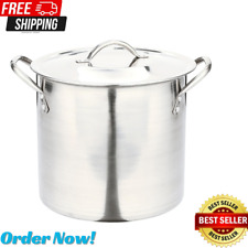 Mainstays 8-Qt Stainless Steel Stock Pot with Metal Lid picture