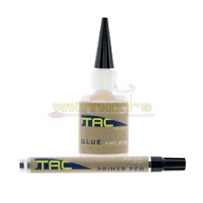 TAC Vanes Glue ½ Fl.oz & Primer Pen .34 Fl.oz Kit - Arrow Fletching Kit - 1152 picture