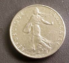 half 1/2 franc 1976 republique francaise coin picture