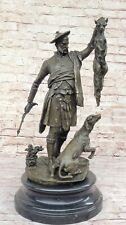 Hotcast P J Mene Fine Bronze Sculpture Scottish Fox Hunter Collector's Artwork picture