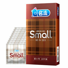 10Pcs Small Size Ultra Thin Latex Condom for Men Sex Products Tight Condoms 45mm picture
