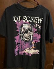 Vtg DJ Screw Tour Heavy Cotton Black All Size Unisex Classic Shirt AP316 picture