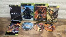 Halo 1 Combat Evolved and Halo 2 + Map Pack Original Xbox Tested Working  picture