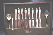 PRELUDE BY INTERNATIONAL STERLING FLATWARE SET FOR 8 WITH SERVERS MORE AVAILABLE picture