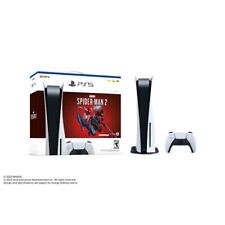 Sony PS5 Blu-Ray Edition Console Spider-Man 2 Bundle - White picture