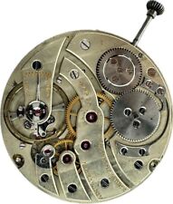 Antique 39mm Haas Neveux Thin Mechanical Pocket Watch Movement Swiss for Parts picture