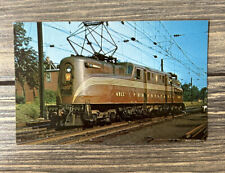 VTG Pennsylvania 4911 Passenger Tuscan Red GG-1 Electric Locomotive Post Card picture