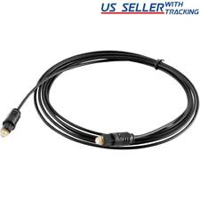 6 FT Digital Fiber Optic Audio Cable Cord Optical SPDIF TosLink for TV DVD AMP picture