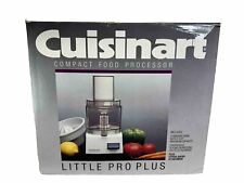 Cuisinart Little Pro Plus Food Processor/Juicer Accessories Manual Working Exc+ picture