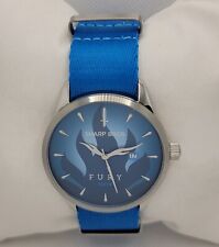 Mens Sharp Brothers by Core Fury WR 100 Blue 42mm Quartz Watch  picture