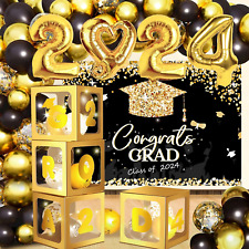 2024 Graduation Party Decorations-135pcs Graduation Decorations Class of 2024 Se picture