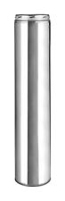 Selkirk Sure-Temp 6 in. D X 48 in. L Stainless Steel Chimney Pipe picture