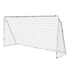 12 x 6' Soccer Goal Net Steel Frame Backyard Football Training Set Portable picture